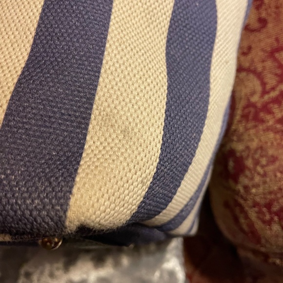 Dooney Bourke Stripped Canvas Tote - Picture 8 of 10